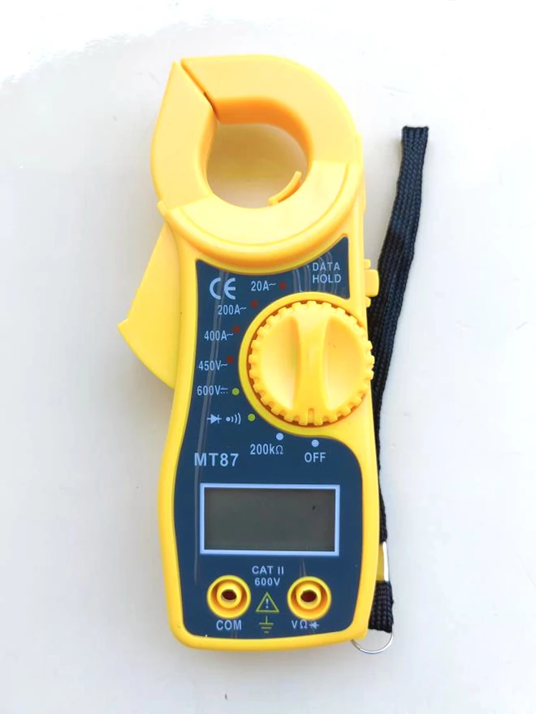 MT87มิเตอร์ดิจิตอลแบบหนีบมัลติมิเตอร์, เครื่องทดสอบความจุกระแสไฟฟ้า