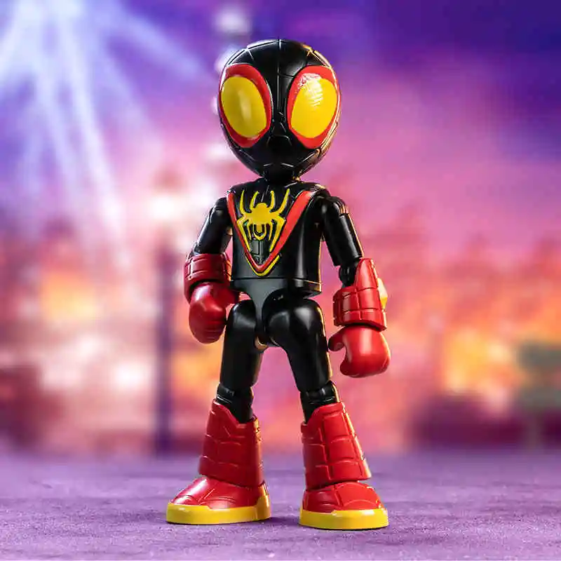 Blokees Anime Cartoon Building Block Spider Man And His Amazing Friends Gwen Ant Man Building Block Toys Model Birthday Gifts