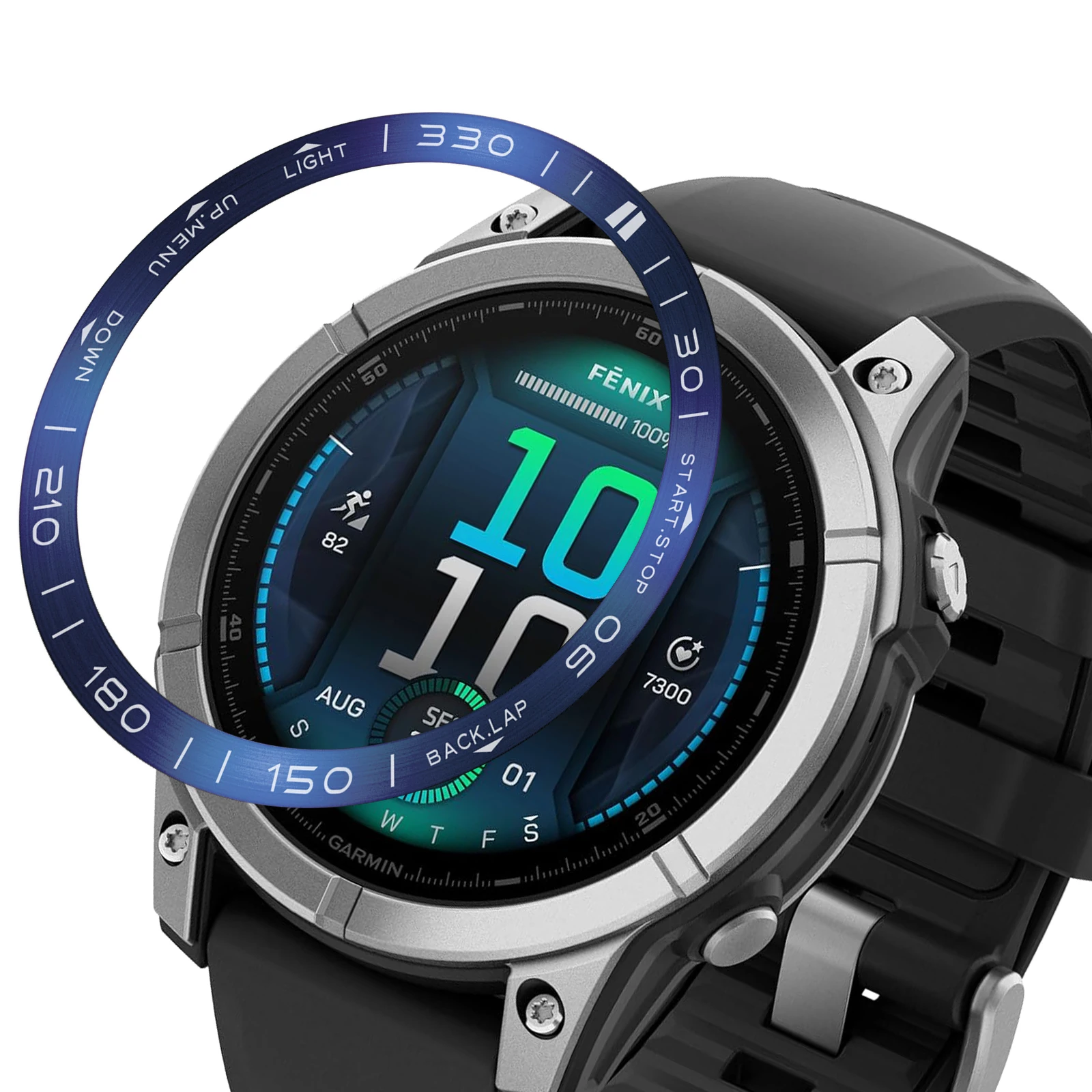 Elegant Metal Bezel Ring Case for Smartwatch Enhancement
