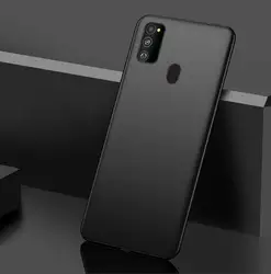Ultra Slim Matte TPU Cover Case - M30s (Black)
