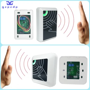 ใหม่พื้นผิวติดตั้ง Contactless หน่วงเวลาอินฟราเรดไม่มี Touch ปุ่ม IR ประตูล็อค Release Switch 1
