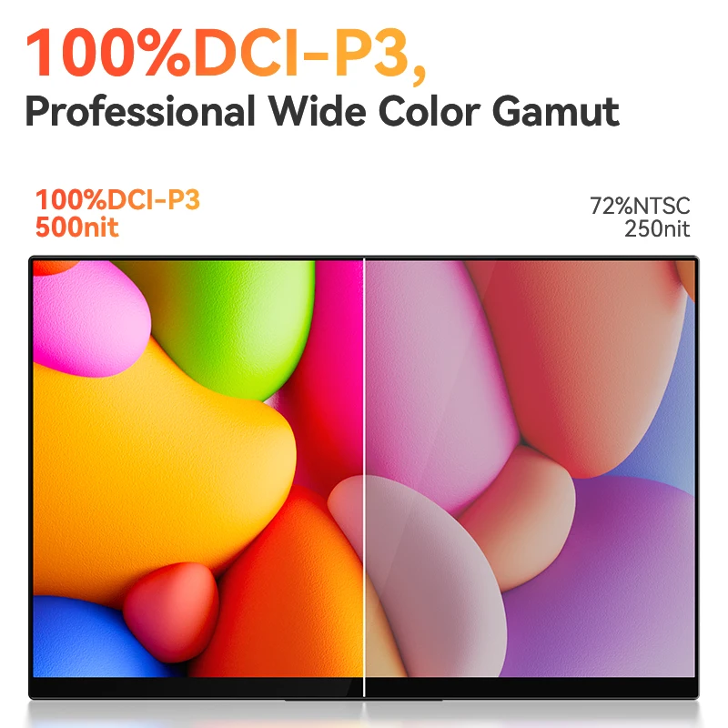 EHOMEWEI ۾ ޴  R-4K ø, 4K, 60Hz, 100% DCI-P3, 500nit