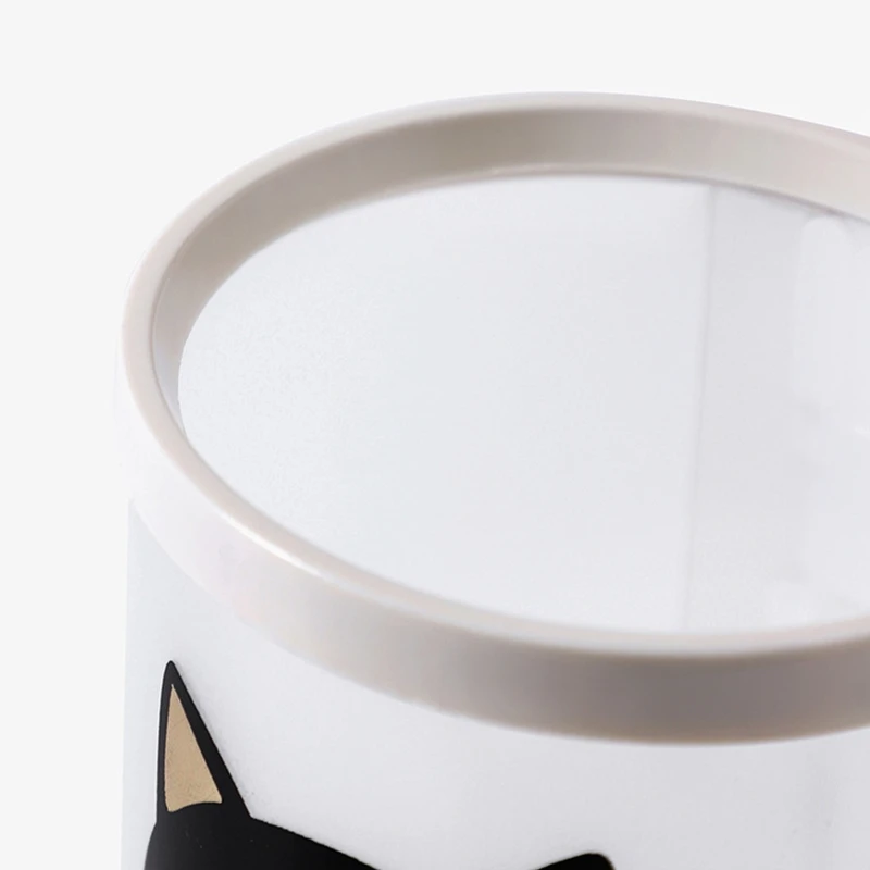 Cylindrical Detachable Desktop Pen Holder Organizer Office Accessories Pencil Stand Storage Case Box Stationery Teacher Gifts