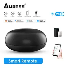 

Aubess WiFi Remote IR Control Hub RF433 IR Enabled Infrared Universal Remote Controller For Air Conditioners Tuya Smart Life APP