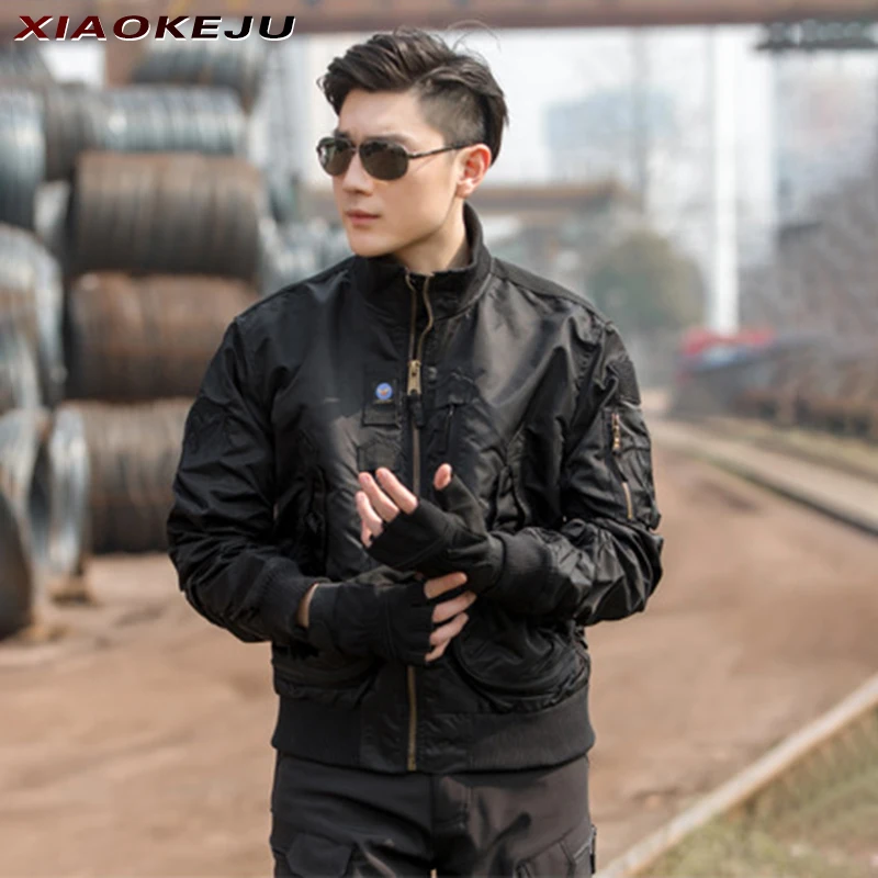 Motorcycle Jacket Man Jackets Parkas Coat Military Winter Men's Coats New Anorak Luxury Clothing Clothes Climbing Outerwears Boy