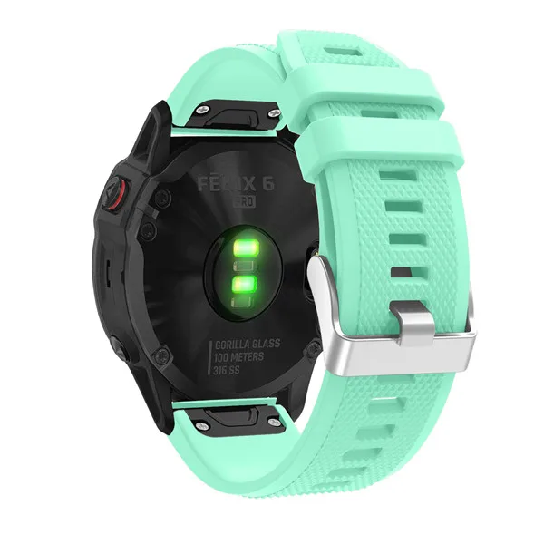 Versatile 22mm Silicone Quick Release Smart Watchband Bracelet