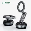 LINIM X53 360Degree Rotation Desktop Vacuum Suction Phone Holder Universal Vacuum Adsorption Suction Magnetic Phone Holder
