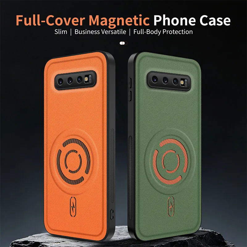 Luxury Magnetic Silicone Shockproof Protective Phone Case