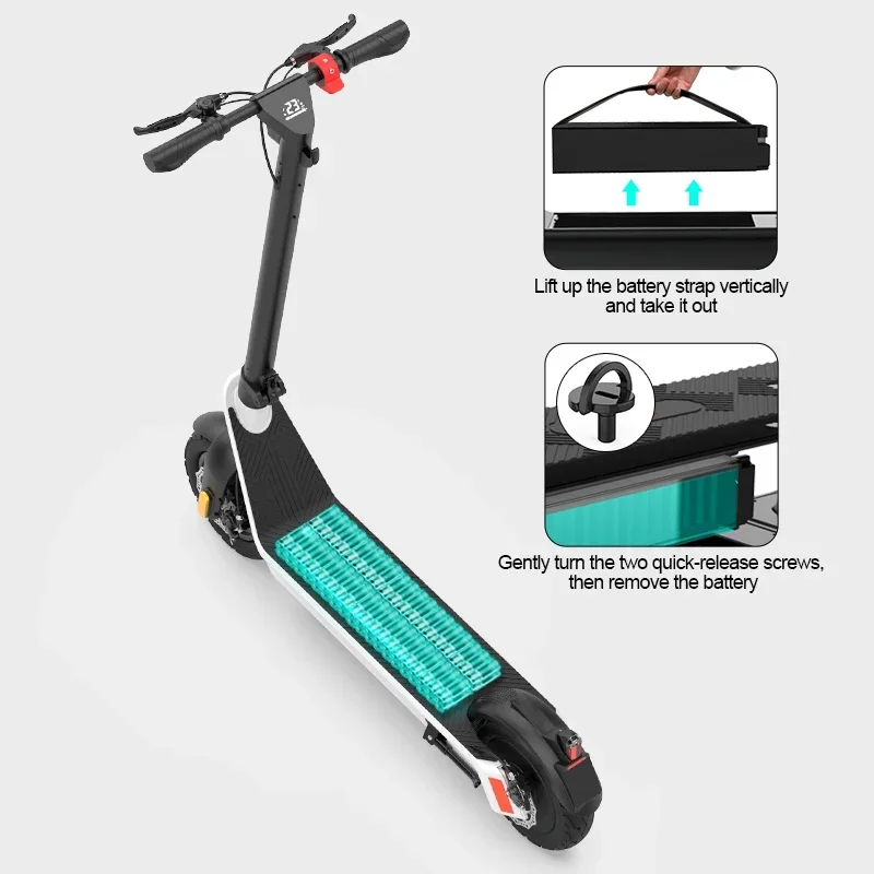 Remote, Powerful, Fast Electric Scooter, Electric Foldable X9 Mobile Scooter