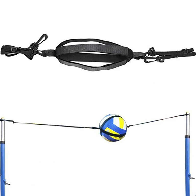 New Volleyball Training Equipment Aid Practice Trainer With Adjustable Belt For Serving Setting Spiking Training Returns Ball