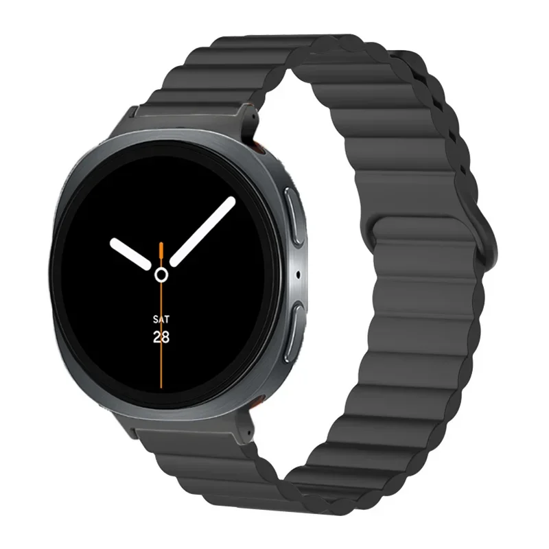 Magnetic Loop Silicone Sport Bracelet Wristband Strap