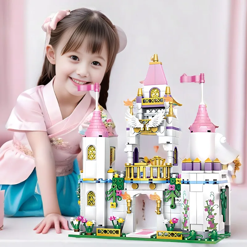 Château de Princesse à Construire | Jouet Créatif pour Enfants