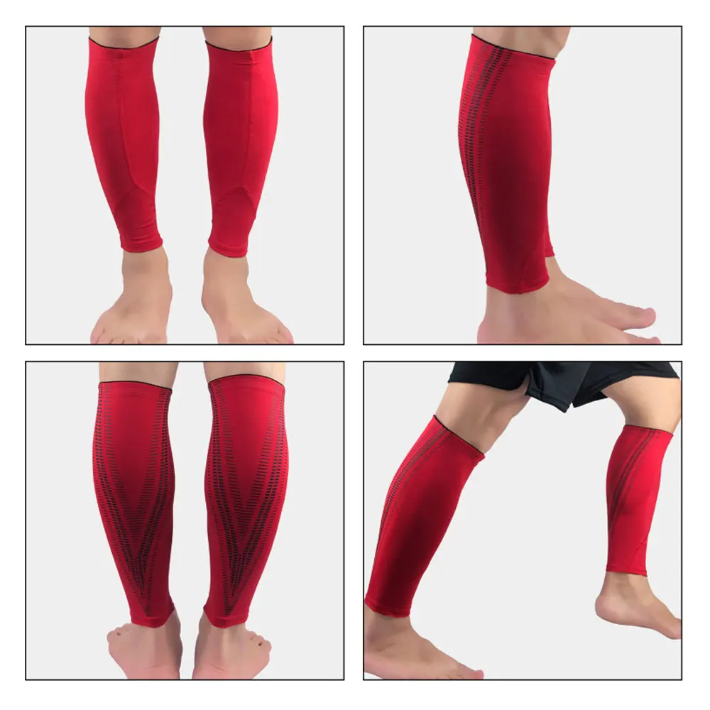 1PCS Sports Leg Calf Compression Sleeve Basketball Football Calf Support  Running Shin Guard Leg Warmers Cycling UV Protection