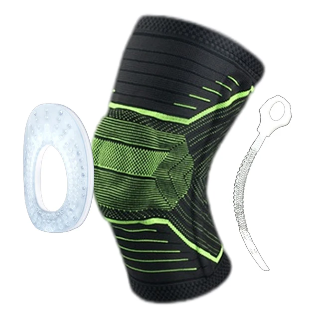 Tcare 1 Piece Professional Compression Knee Brace Support for Arthritis Relief, Joint Pain, ACL, MCL, Meniscus Tear Post Surgery Green - 1 Piece