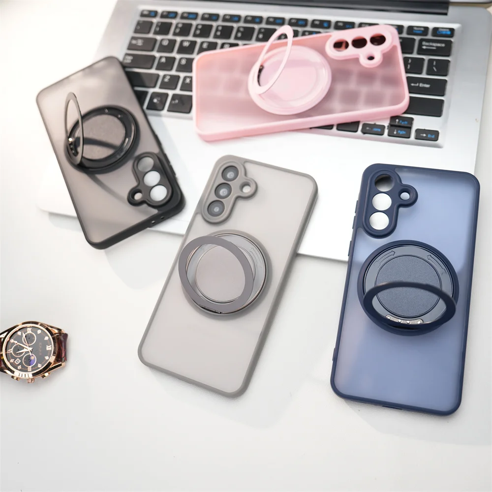 Magnetic 360° Rotating Stand Case with Enhanced Protection