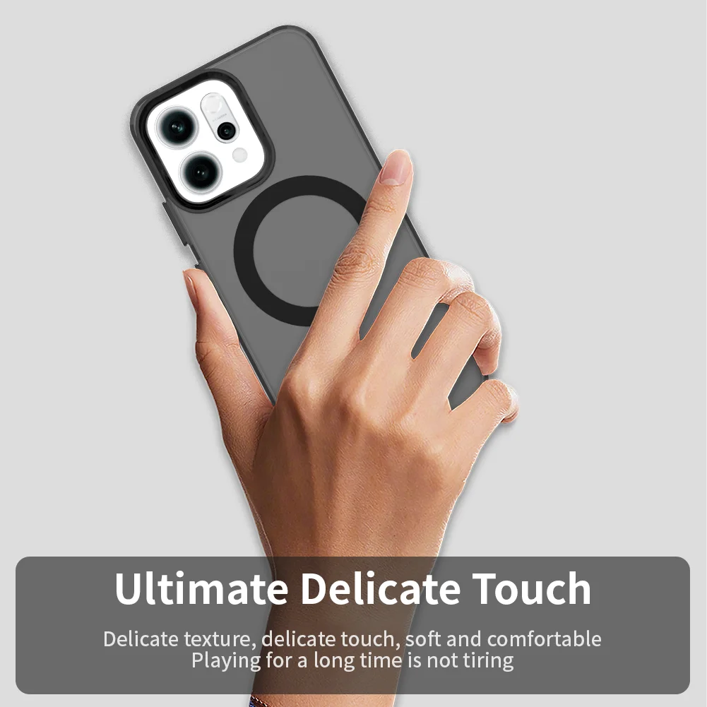 Magsafe-Compatible Magnetic Wireless Charging Silicone Case