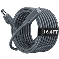 Durable Outdoor Waterproof USB C to DC Power Cable (2m/5m/10m) (5M TC - DC)