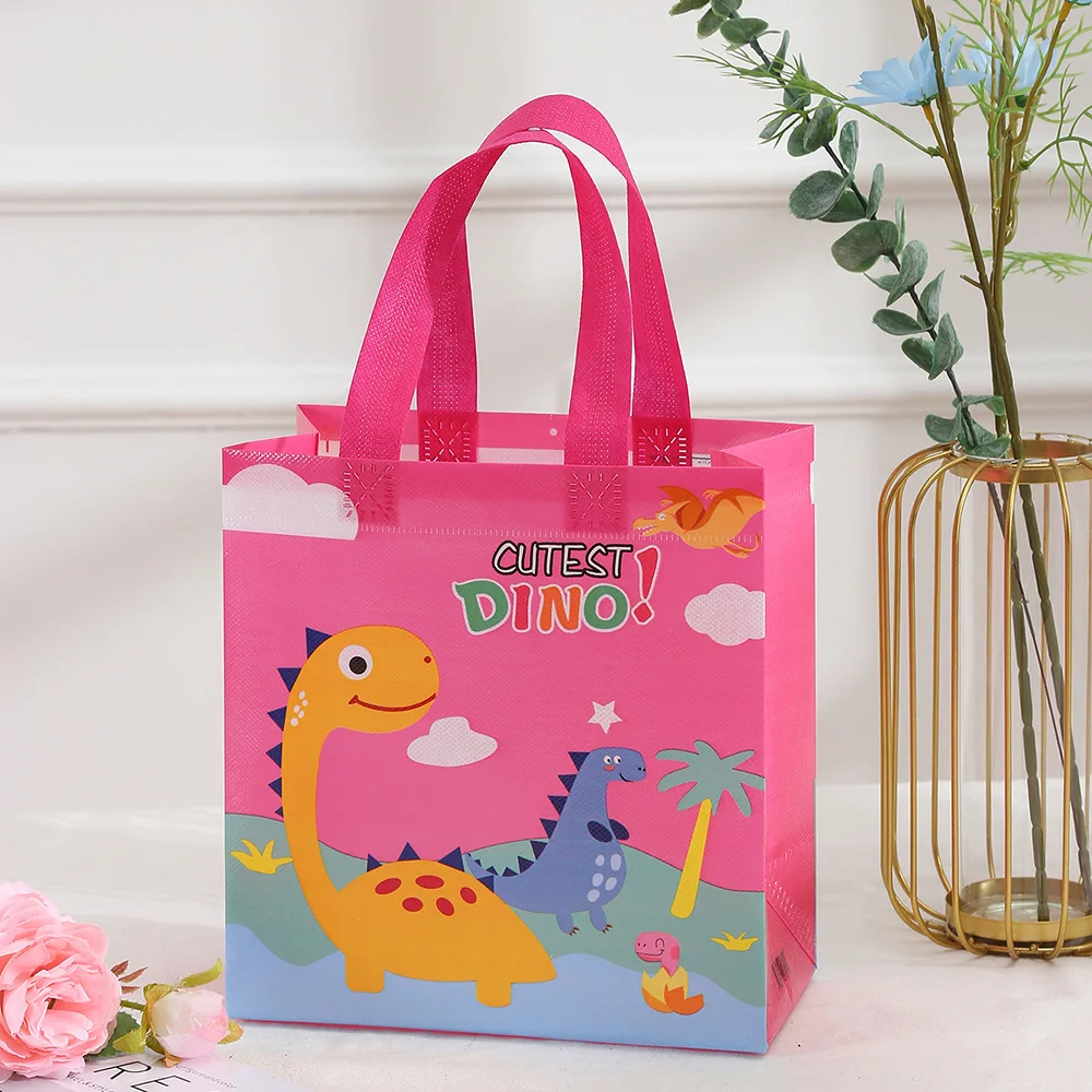 Stücke Cartoon Dinosaurier Vlies Geschenkverpackung Tasche