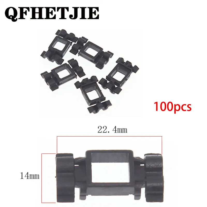 

QFHETJIE 100 Pieces of Car Fasteners YT-1546/1545 Mercedes-Benz Car Interior Parts Car Plastic Gasket Clip