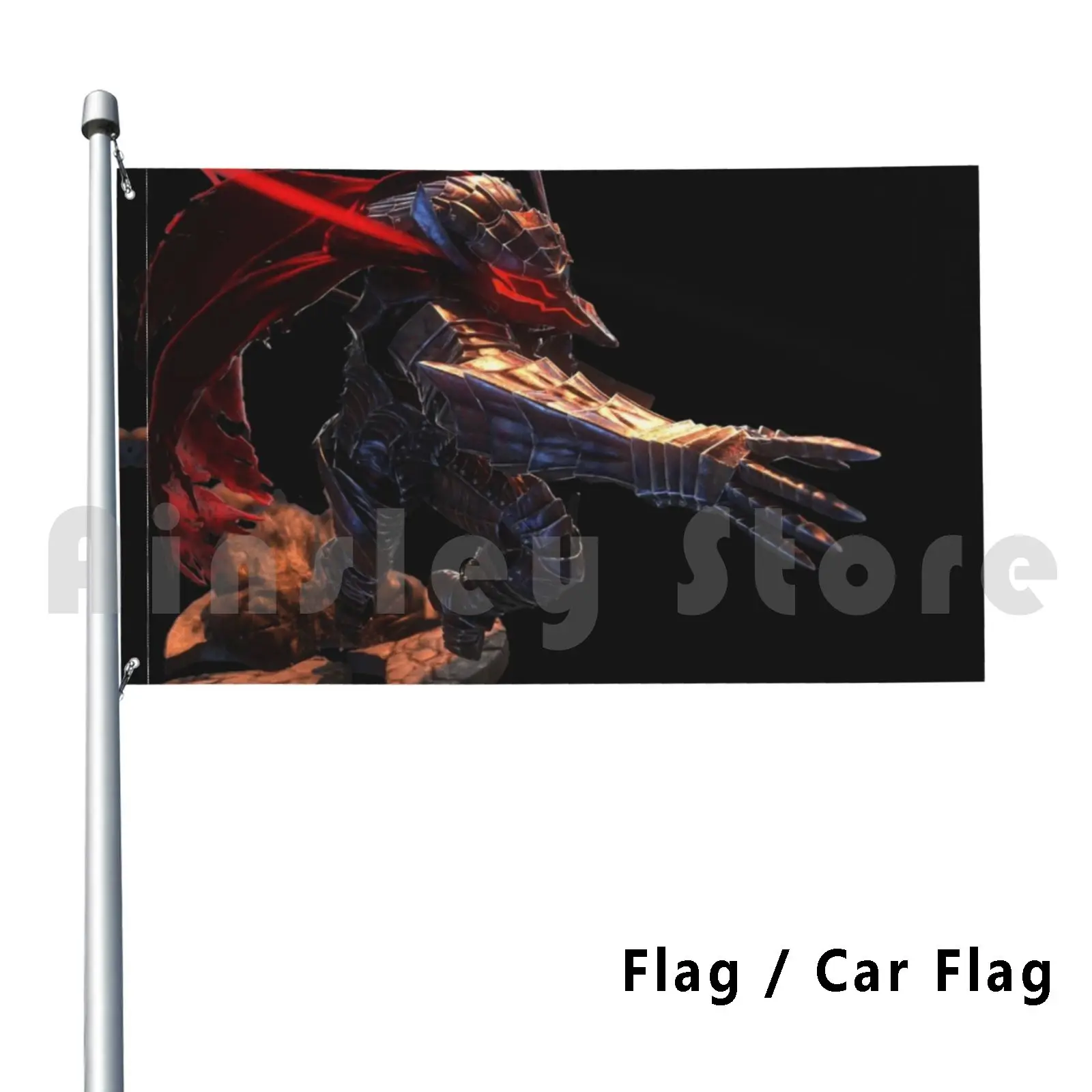 Bandiera Bandiera Auto Berserk Demon Armor Hat Berserk Gatsu Berserk Gatsu Sleeve Sleeve Anime Demon Armor Demon
