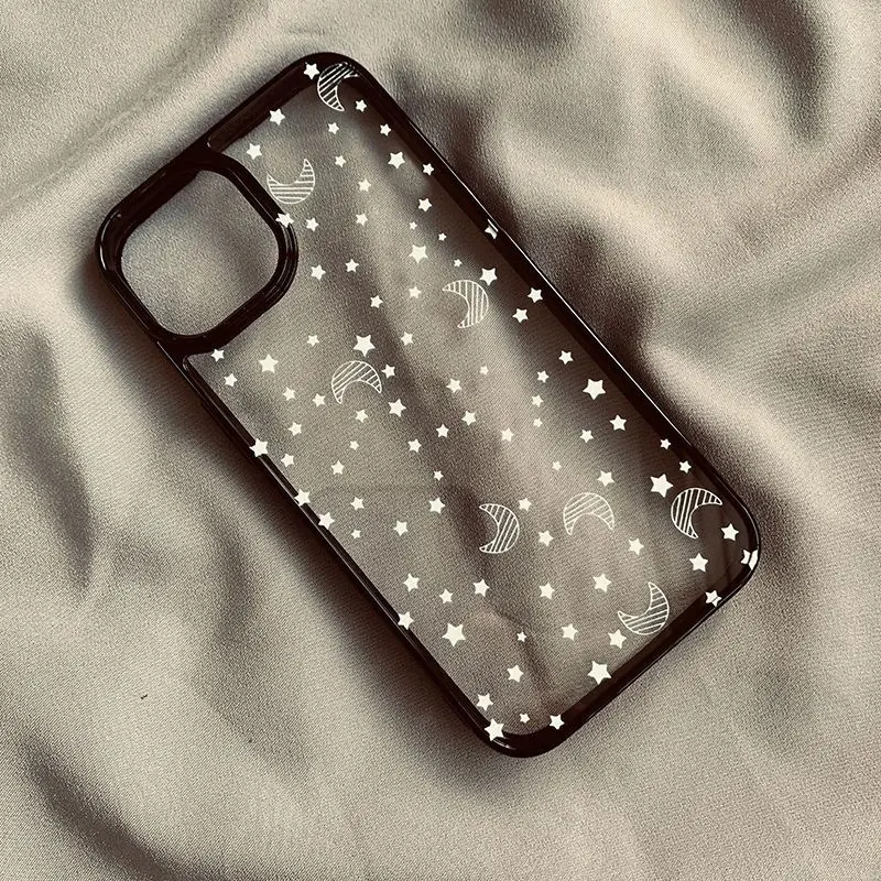 Starry Sky Hard Clear Phone Case Cover
