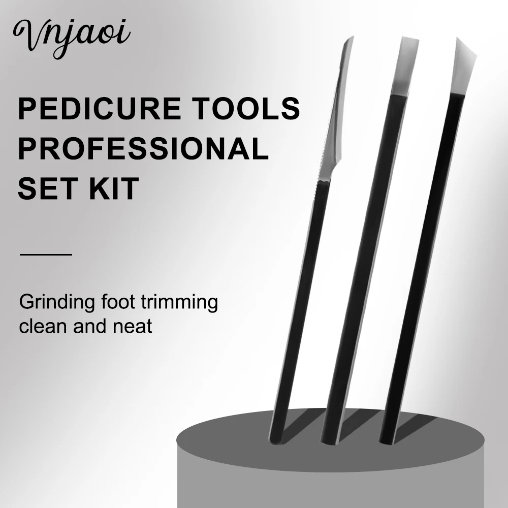 Vnjaoi 3pcs Callus Rasp File Shaver Foot Hard Tough Skin Corn Remover Pedicure Care Tool New Beauty Health Pedicure Tools binoax 3pcs metric sae hss step drill bit set titanium coated wood metal hole cutter core drilling tools set 3 12 4 12 4 20mm