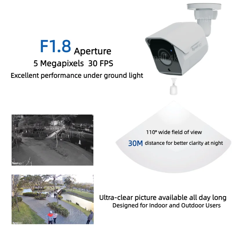 Synology Bc500 Tc500 Bullet And Turret Ip Cameras Consistently