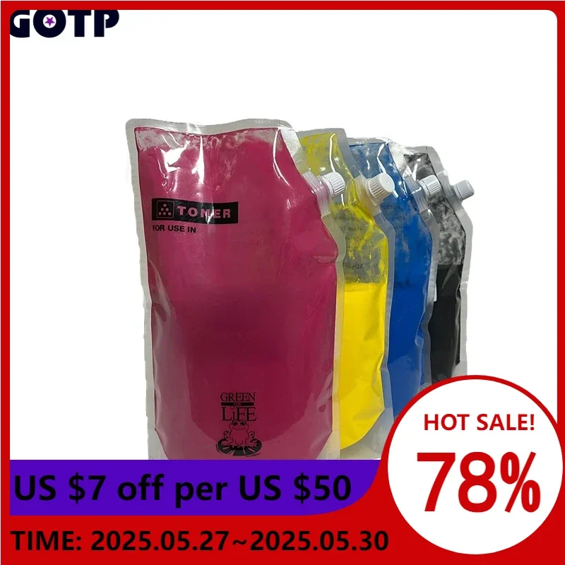 4kg/1Set TN613 Bizhub C452 C552 C652 For Konica Minolta Toner Powder Copier Refill Japan New Compatible high-quality