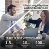 Wireless Bluetooth Headphones With Microphon Earphone ENC Noise Cancelling Handsfree Talking Headset Driving Auriculares Busines 3