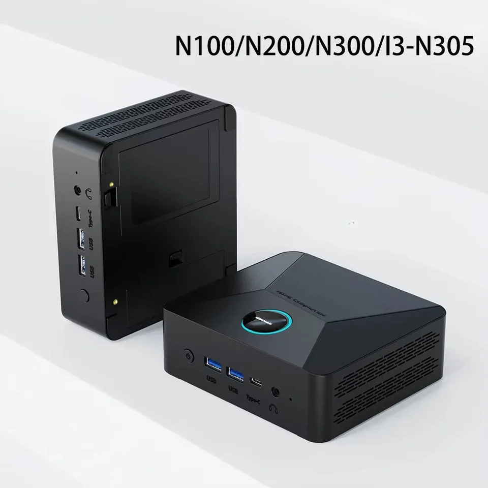 Szbox-ミニPCゲーミングPC,Intel n100,n200,n300,I3-N305, 8GB