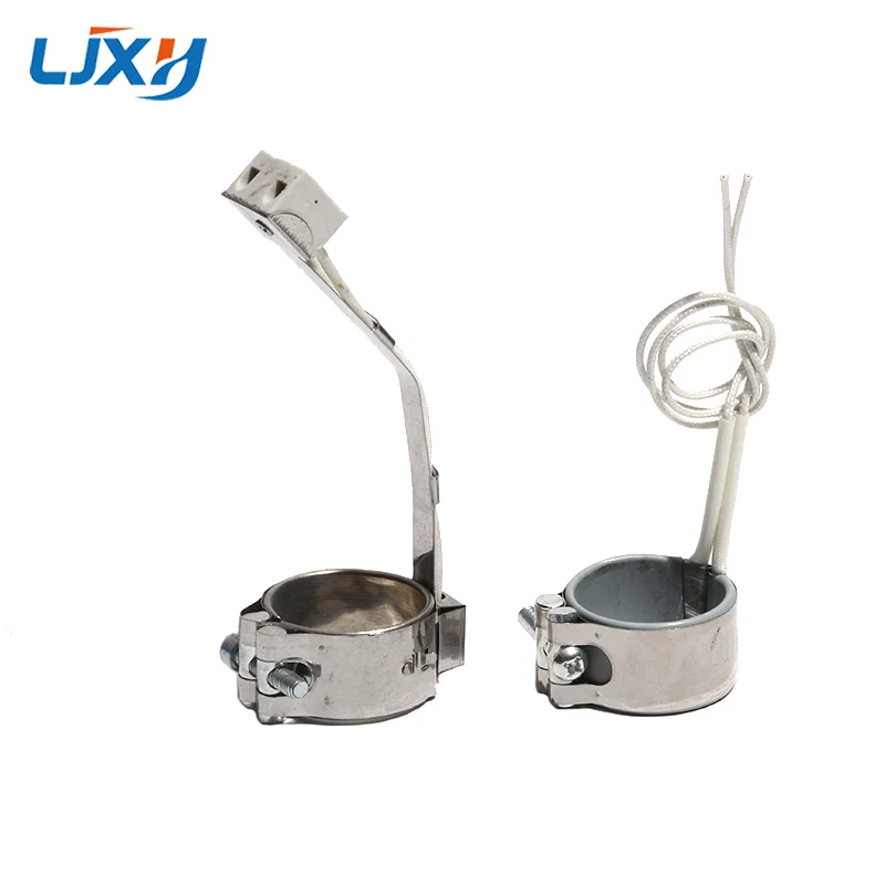 LJXH Stainless Steel Heating Element Mica Band Heater 360W/370W/390W Plastic Injection Machine Inner Dia.42mm Height 90-100mm