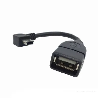 Compact USB to Female USB OTG Adapter for Data Transfer and Sync