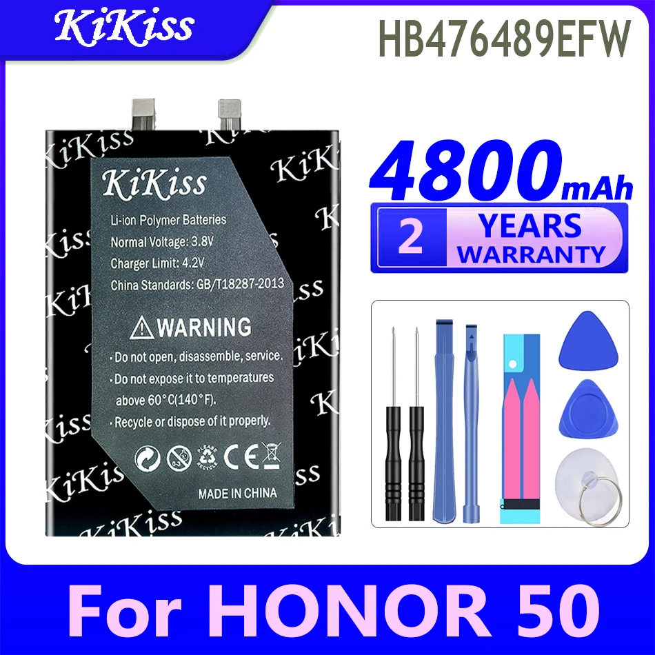 

HB476489EFW 4800mAh Cell Phone Battery For Huawei Honor 50 / For Honor 60 SE / Nova 9 / NAM-AL00 / NTH-AL00 /GIA-AN00