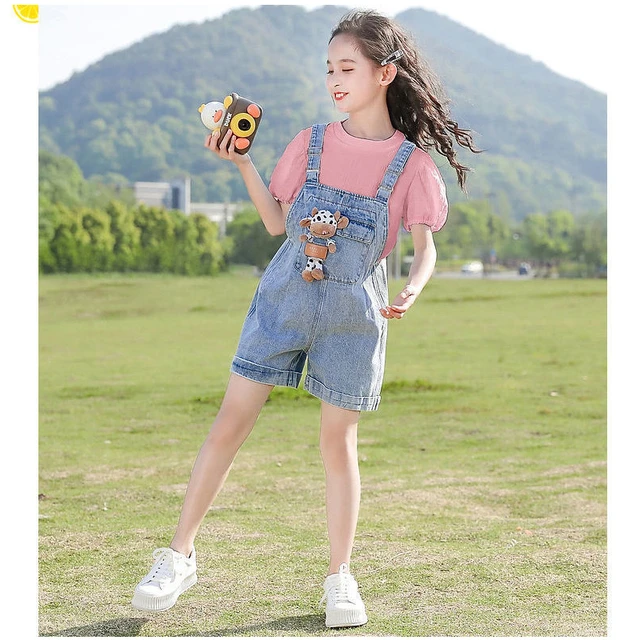 Women's Denim Shorts & Overalls