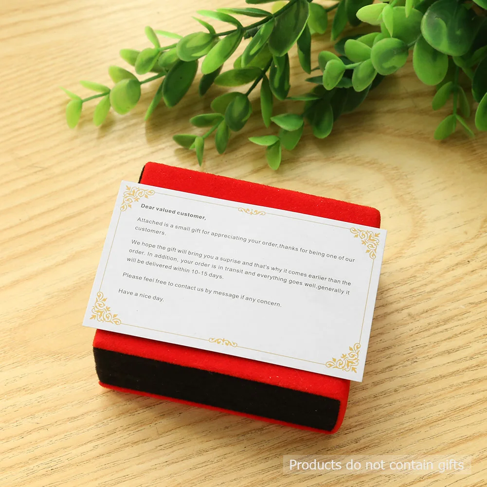 Customer Gift Card Fashion Thank You Postcard Exquisite Art Crafts Elegant Multi-function Creative Funny Packaging Decoration