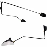 Designer Industrial DaWn Spider Serge Mouille Wall Lamps Iron Art Modern Interior Lighting Loft Studio Sofa Cafe Study Bathroom 1