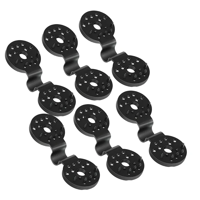 40 Db Napsütéses Nettó Klipkert Szerszámok Üvegházhatású Árnyékoló Ruhák Rögzítse A Bilincset Műanyag Grommet Kerítés Háló Beépítő Horog