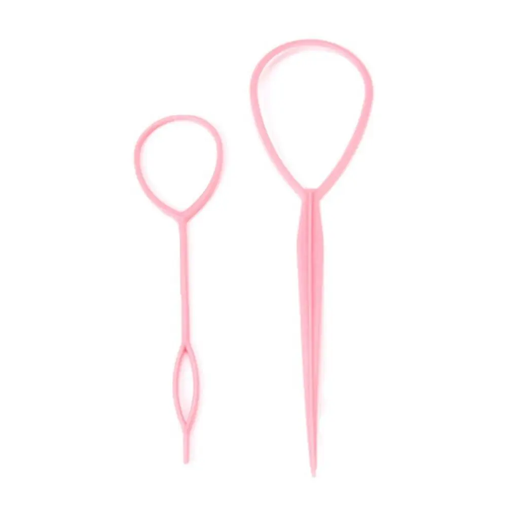 5pcs Hairdressing Tools Pointed Tail Comb Dual Head Eyebrow Brush Triple Row Comb Coiler Hair Salon Styling curl styling brush