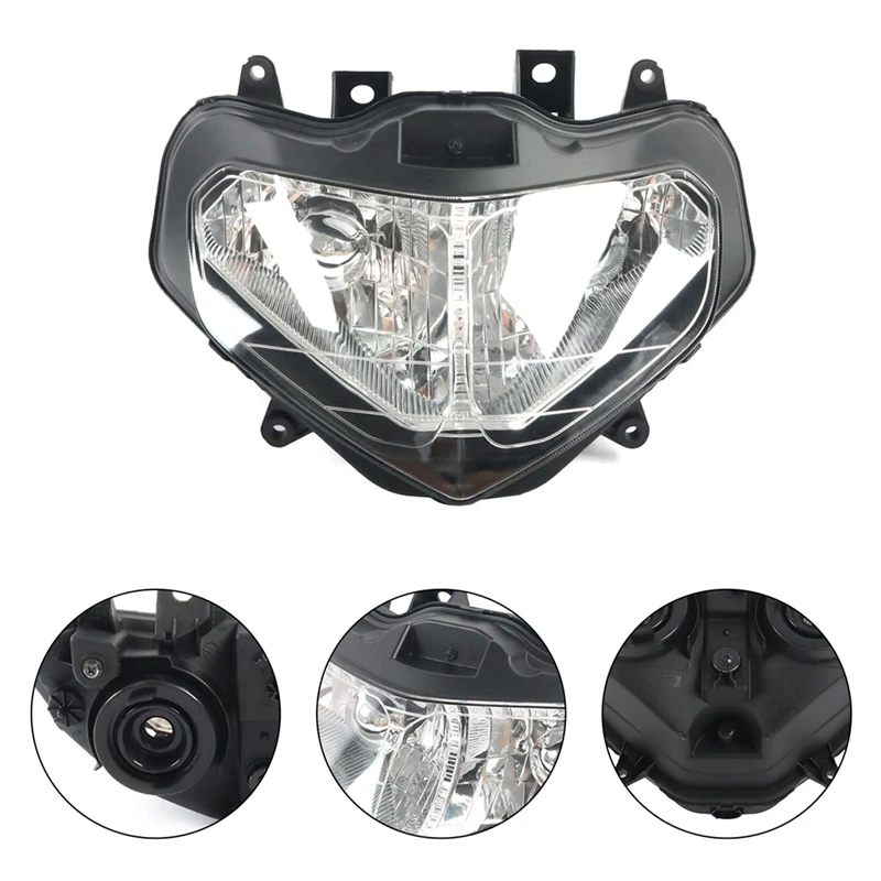 

Motorcycle Headlight Head Light Lamp Assembly Cover For Suzuki GSXR 600 750 1000 2001-2003 Parts