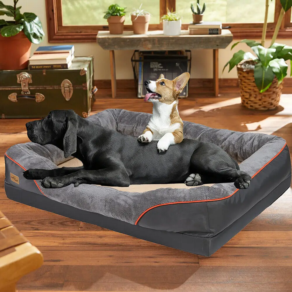 cama do cão esponja espuma cama do cão lounge sofá cama