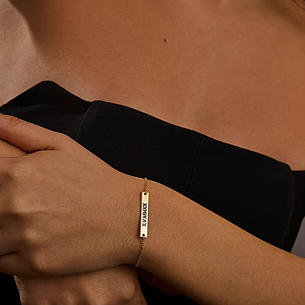 Рисунок 4 - Браслет с гравировкой имени для женщин и мужчин