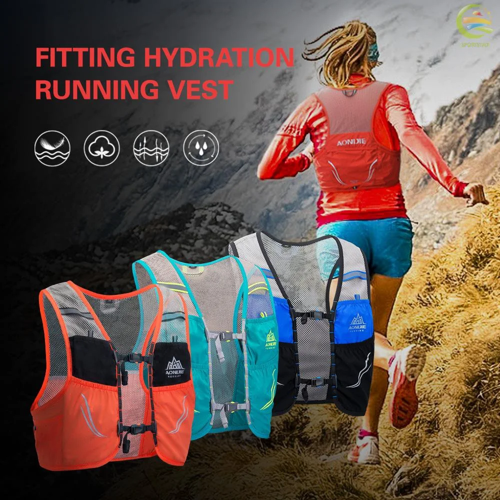 

AONIJIE C932 Hydration Pack Backpack Rucksack Bag Vest Harness Water Bladder Hiking Camping Running Marathon Race Climbing 2.5L