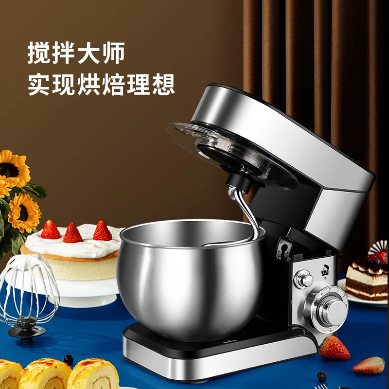 Kitchen Stand Food Mixers Kitchen Electric Food Blender Desktop Egg Whisk  Cream Cake Dough Kneader Milk Frother Food Processor - AliExpress