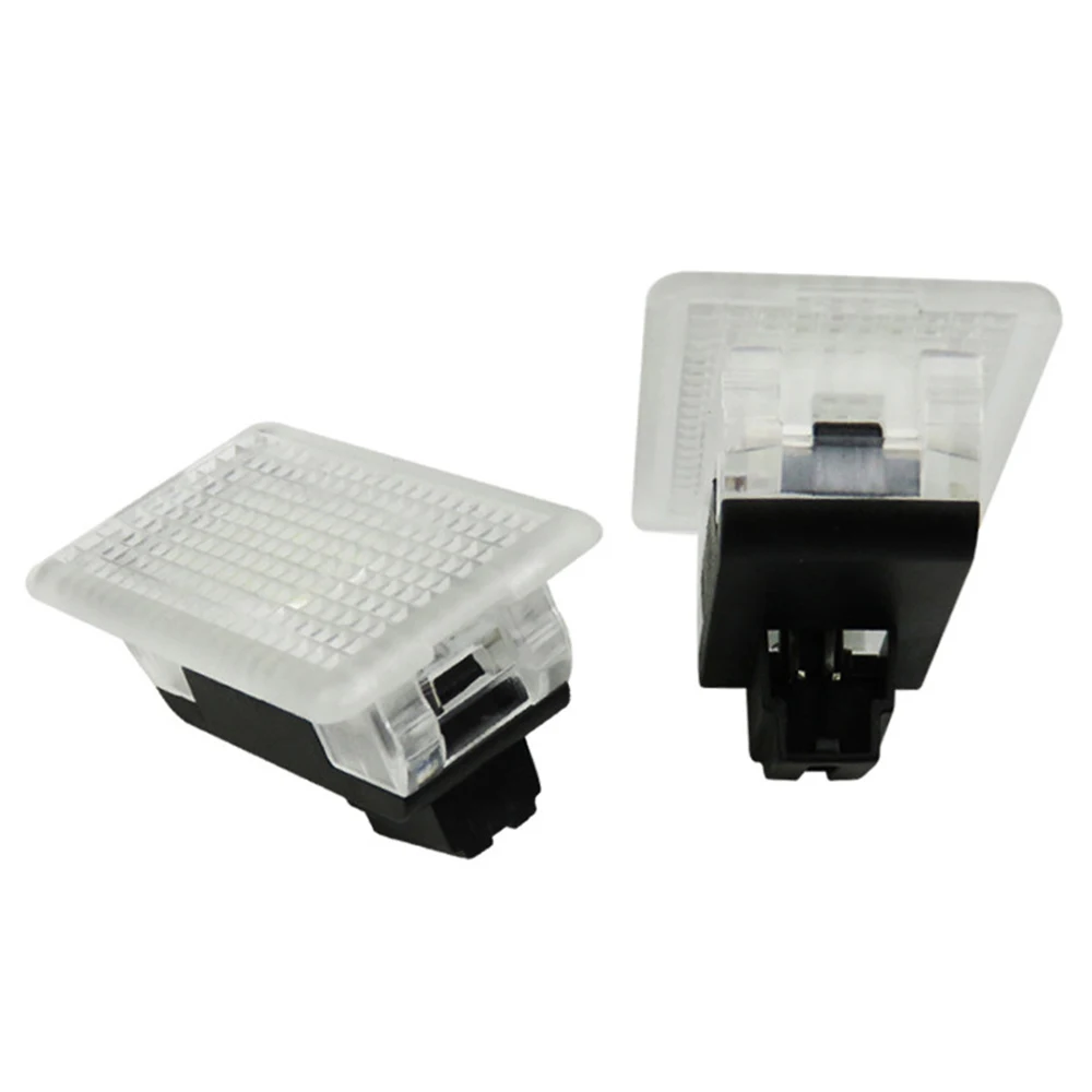Per Tesla Model 3/Y/S/X Lampadine A Led Per Interni Ultra-Luminose Kit Accessori Fit Trunk, Frunk, Pozzanghera Per Porte, 2 Pezzi Bianco