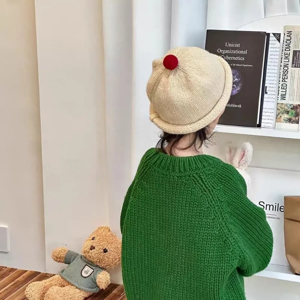 Soft Knitted Winter Beanie Hat for Kids
