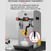 Milk Frother,Multi-Purpose Full-Automatic Steam Boiling Water Frothing Machine, LCD Display Steam Milk Foam Machine 1