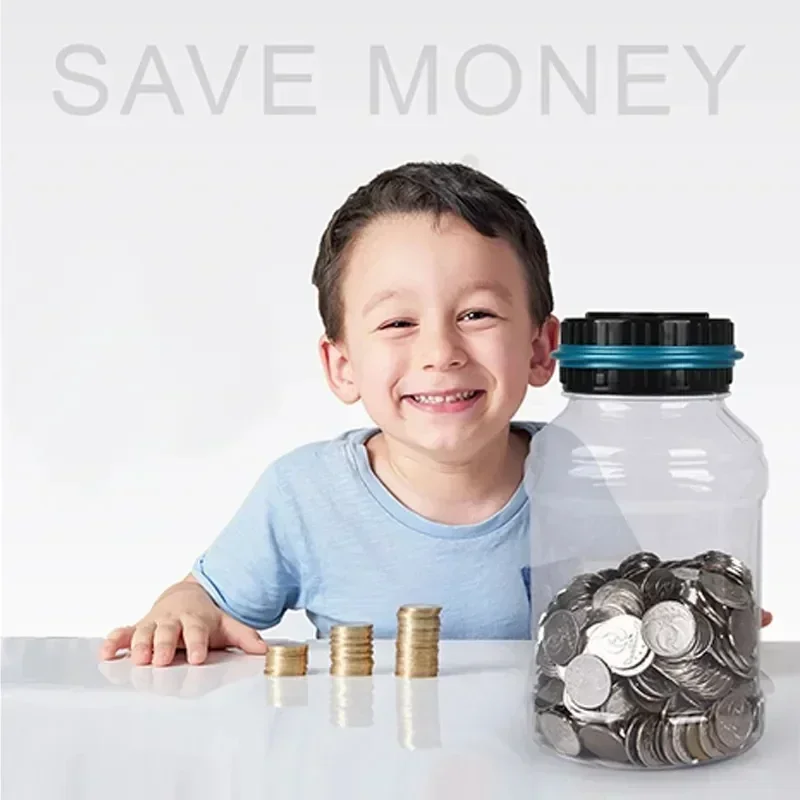 Electronic Coin Counting Piggy Bank 5