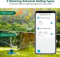 Zigbee/Wifi Automatic Water Timer with Gateway Dual Hose Garden Irrigation Watering System Sprinkler Programmer support Alexa 5