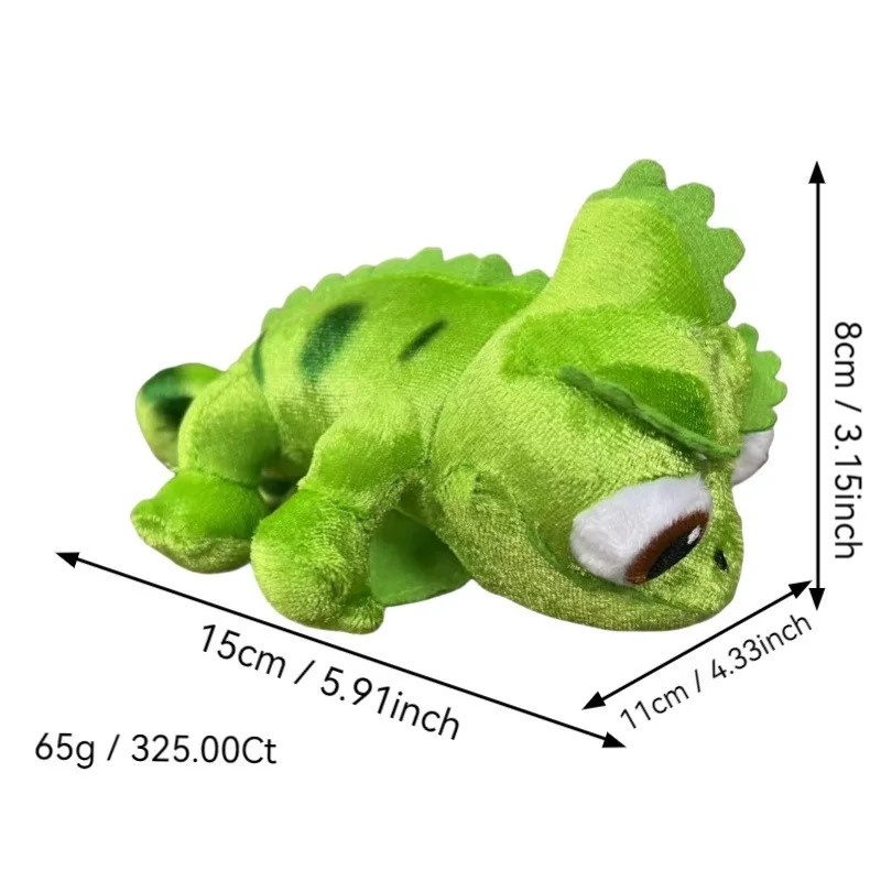 15cm Pascal Rapunzel Chameleon Plush Doll Toy Pascal Stuffed Animals Plushier Doll Shoulder Plush Toy Boys Girls Xmas Gift