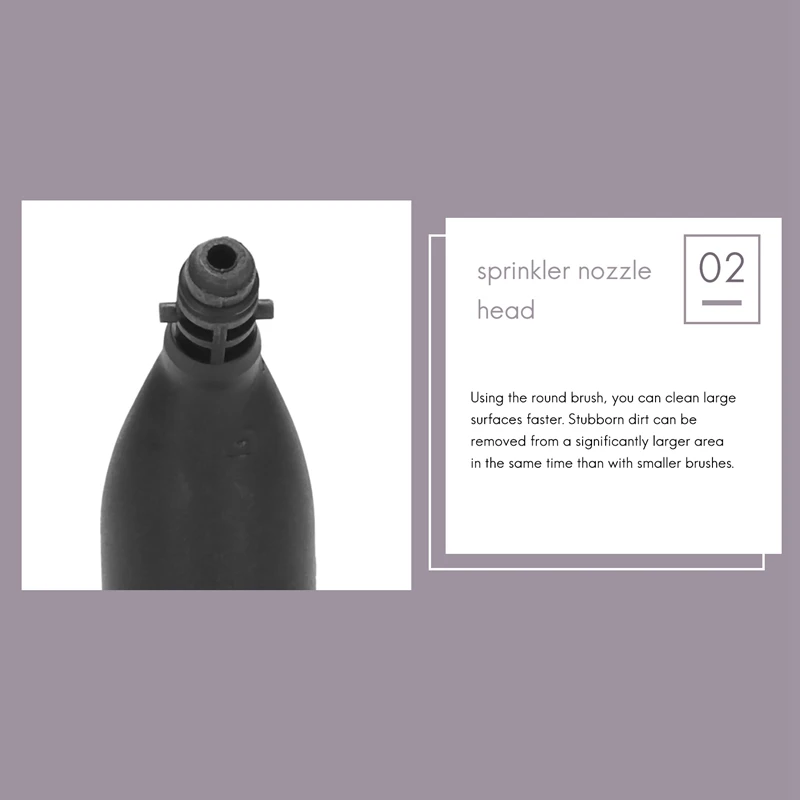 Steam Cleaner Nozzle Steam Cleaner Nozzle Slit Brush Sprinkler Nozzle Head for KARCHER SC1/SC2/SC3/SC4/SC5 Steam Cleaner Slit Brush